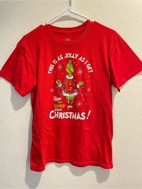 🎅 Dr. Seuss The GRINCH Christmas T-Shirt Size Medium 🎄Jolly Holiday Tee🎁